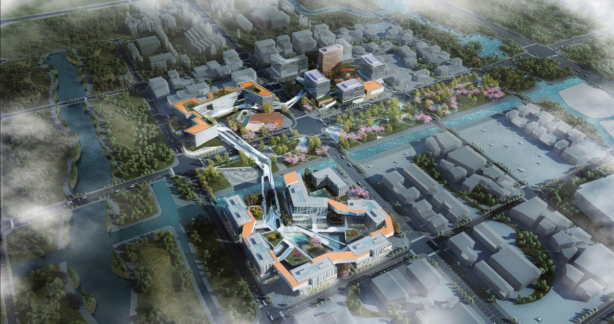 One of Benoy's winning AI park designs